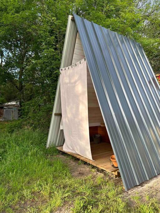 Cosy Cabane Boise Solaire, Balneo Bath Et Toilette Seche A La Ferme Mimizan Exterior photo